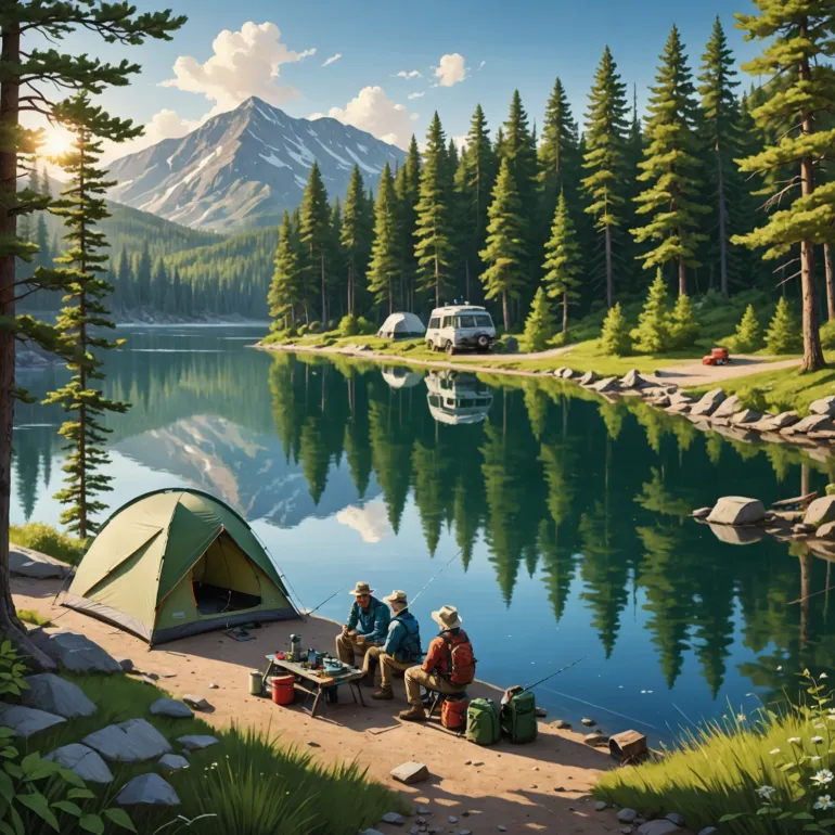 Туры рыбалки и снасти в природе активного отдыха: идеальное сочетание для истинных ценителей