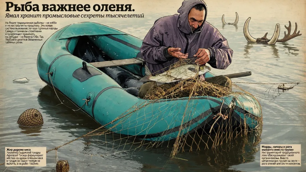 Рыба важнее оленя. Ямал хранит промысловые секреты тысячелетий