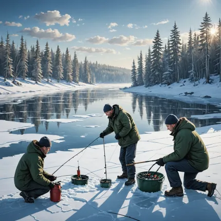 Рыбалка Зимой: Снасти и Безопасность для Настоящих Энтузиастов